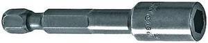 APEX EX-370-3-5PK Socket Adapter,1/4 Hex, 3/8 Sq,3 In,PK5