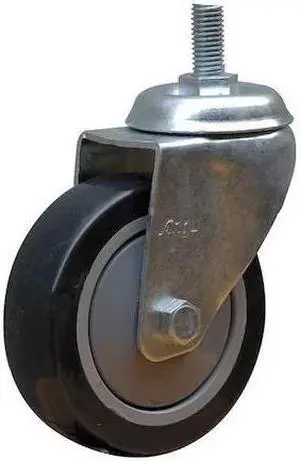 ZORO SELECT MH21VK3901G Caster,S-Axle,4 x 1/4