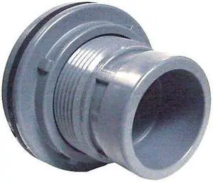 SPEARS 8171-010C Bulkhead Tank Fitting,1 In,Socket x FNPT