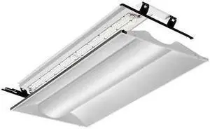 LITHONIA LIGHTING 2VTL4R 48L ADP EZ1 LP840 LED Parabolic Kit,4000K,2x4