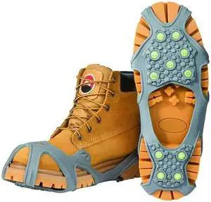 WINTER WALKING JD350-M Traction Device, Ball, Heel Coverage, Pull-On, Steel,