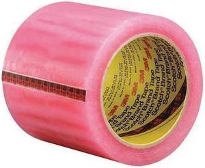 SCOTCH T994821 3M 821 Label Protection Tape, 2.5 Mil, 4" x 72 yds., Pink,