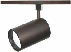 NUVO TH344 1-Light, R30, Track Head, Straight Cylinder, Russet Bronze Finish