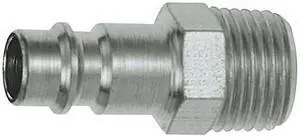 DYNABRADE 96005 Male Plug,3/8" NPT Male Thread,1/4"