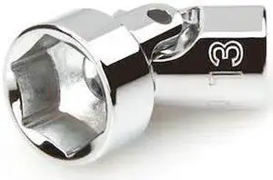 TEKTON SHD08113 1/4 Inch Drive x 13 mm Universal Joint Socket