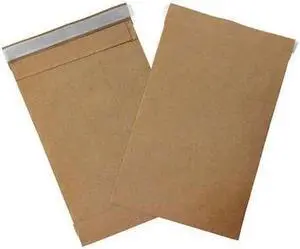 PARTNERS BRAND B804SS Self-Seal Padded Mailers, No 1, 7 1/4" x 12", Kraft, PK100