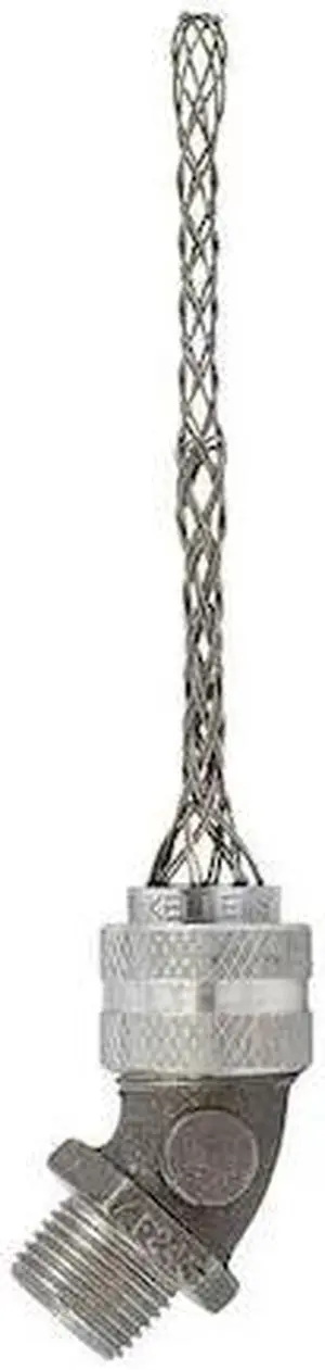 HUBBELL WIRING DEVICE-KELLEMS 074011236 Strain Relief Cord Grip,45,Insulated