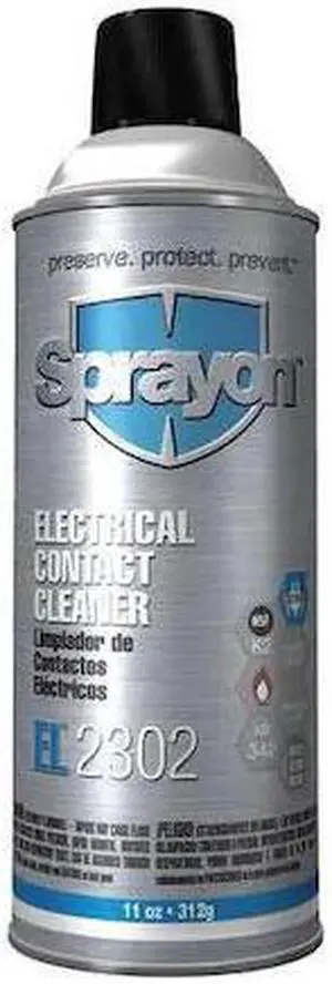 SPRAYON SC2302000 Contact Cleaner, Aerosol Spray Can, 11 oz, Liquid