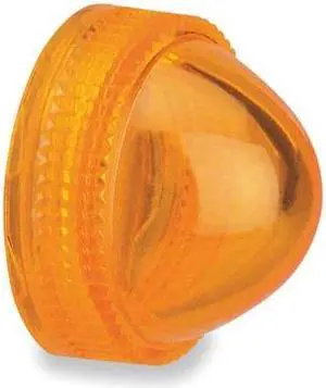 SCHNEIDER ELECTRIC 9001A9 Pilot Light Lens,30mm,Amber,Plastic