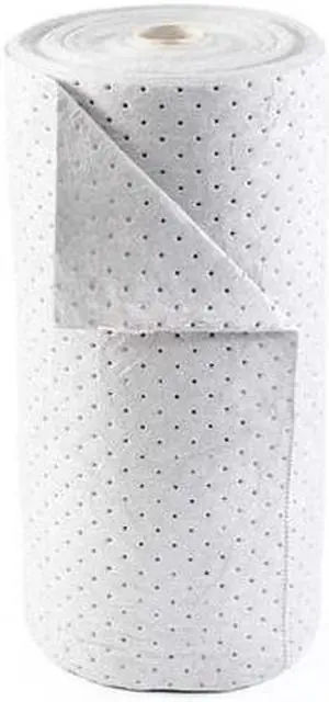 CONDOR 35ZR41 Sorbent Roll, Harsh Chemicals, 38 gal Vol Absorbed per Pkg, 30 in