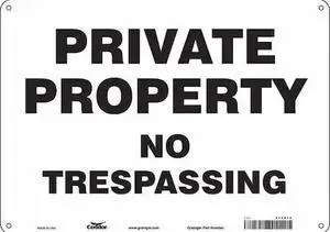 CONDOR 473K16 Safety Sign, 10 in Height, 14 in Width, Polyethylene, Horizontal