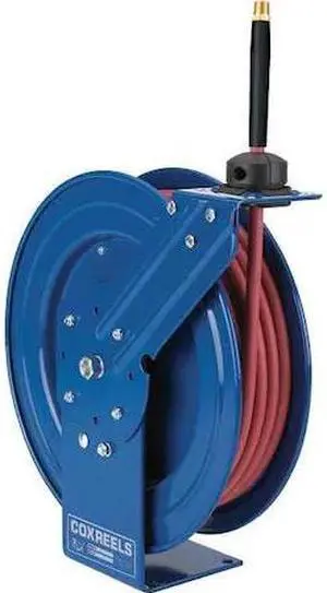 COXREELS SH-N-450-RH-BXB Spring Return Hose Reel, 1/2 in Hose Diameter, 50 ft