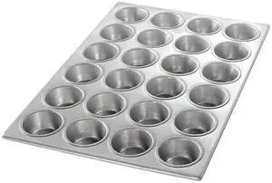 CHICAGO METALLIC 46520 Muffin Pan,24 Moulds