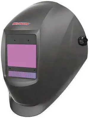 WESTWARD 44R231 Auto Dark Welding Helmet, 5-8/8-13, Gray