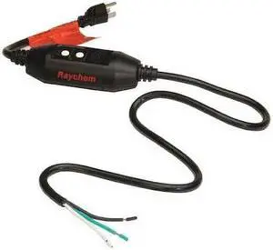 RAYCHEM 171527-000 Plug In Cord Set, For Use With 120V WinterGard Heating