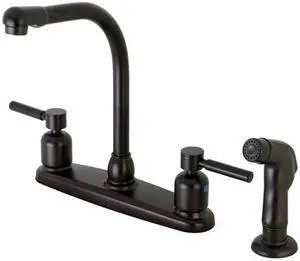 CONCORD FB755DLSP FB755DLSP 8-Inch Centerset Kitchen Faucet with Sprayer