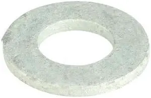 ZORO SELECT 6ZA26 1/2" x 1-1/16" OD Hot Dipped Galvanized Finish Steel Flat