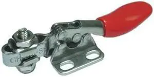 ZORO SELECT 13F624 Toggle Clamp,Horiz,SS,0.67 In,3.04 In