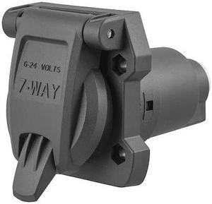 CURT 58155 Hvy Dty 7-Way RV Blade Connector Socket