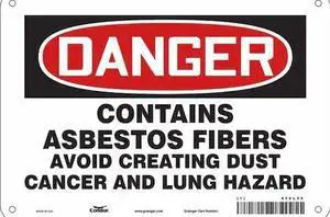 CONDOR 479L30 Safety Sign, 7 in Height, 10 in Width, Aluminum, Vertical