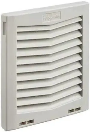 HOFFMAN HG0900404 Exhaust Grill/Filter,8.19" H x 8.21" L
