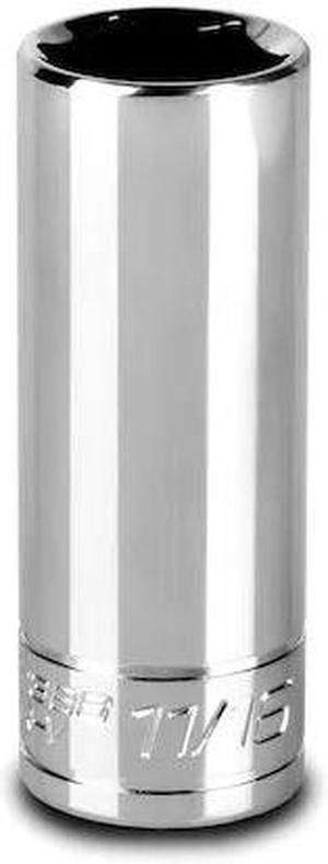 CAPRI TOOLS 1-2386 3/8 in Drive 11/16 in 6-Point SAE Deep Socket