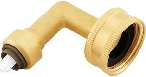 JONES STEPHENS C77433LF 1/4 X 3/4 GH PlumBite Push On Dishwasher 90 Degree Elbow