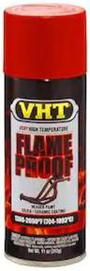 VHT ESP109000 Flameproof Coating, Flat Red, Flat
