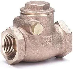 MILWAUKEE VALVE 515 1-1/2 1-1/2" FNPT Bronze Swing Check Valve