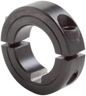 CLIMAX METAL PRODUCTS 2C-062-KW 2C-062-KW Two-Piece Clamping Collar with Keyway