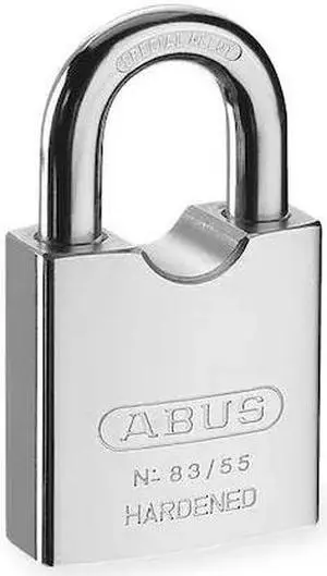 ABUS 83/55 RK KA-300 Padlock, Keyed Alike, Standard Shackle, Square Hardened