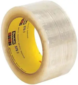 SCOTCH 375 72mm W x 50m L Clear Sealing Tape
