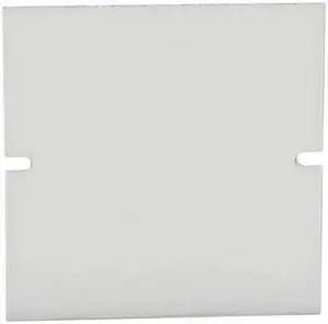SCHNEIDER ELECTRIC 9080LB23 Block Cover,Clear Acrylic Sheet,2.75in H