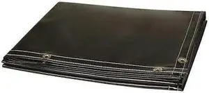 STEINER 332-6X8 Welding Curtain, Transparent Vinyl, 6 ft. W., 8 ft. H., 13