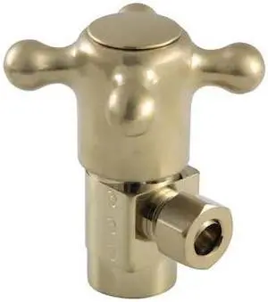 HERITAGE CD43307BX CD43307BX 1/2"IPSx3/8"O.D. Anti-Seize Deluxe Quarter Turn