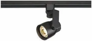NUVO TH424 1-Light, LED, 12W Track Head, Angle Arm, Black, 36 Deg. Beam