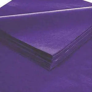 PARTNERS BRAND T2030Q Tissue Paper, Gift Grade, 20" x 30", Purple, PK480