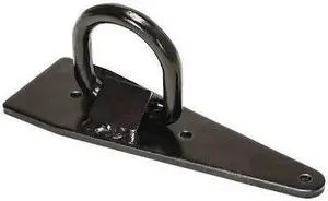 CONDOR G7493B1 Roof Anchor,Black,9 in. L