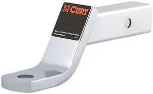 CURT 45296 Ball Mount,Class 3,2" Shank, 45296