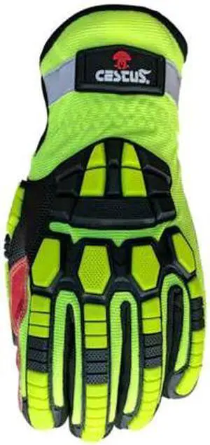 CESTUS 3207 3XL Work Gloves , Deep III Pro #3207 PR 3XL