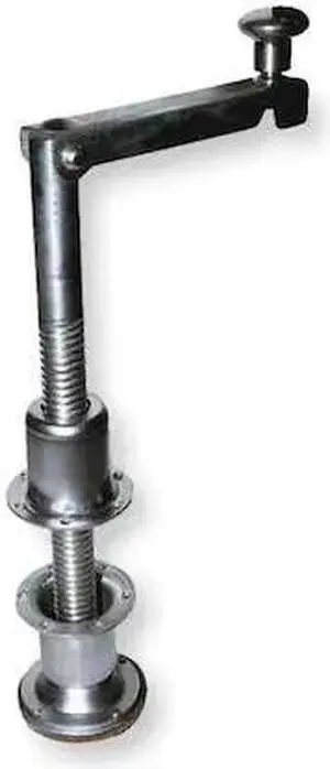 VESTIL LJ-17-SS Leveling Jack 17 In Travel,SS