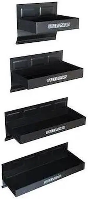 STEELMAN 41811 Non-Marring Magnetic Tool, Parts Tray 4-Piece Set