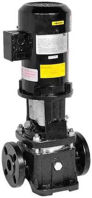 DAYTON 5UWH6 Booster Pump, 1/2 hp, 208 to 240/480V AC, 3 Phase, 1-1/4 in