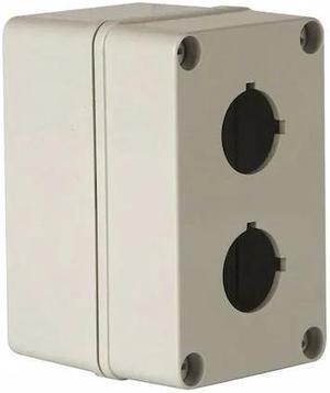 WIEGMANN HW-PN4X2PB Pushbutton Enclosure,5.12" H,30mm Hole
