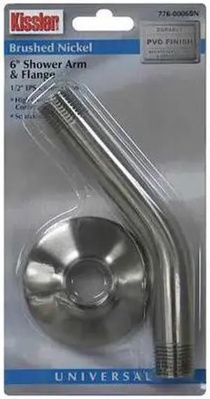 KISSLER & CO 776-0006BN Shower Arm and Flange