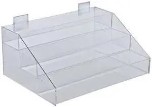 AZAR DISPLAYS 326045 Three-Tier Counter Step Display: 16"W x 11.75"D x 7"H