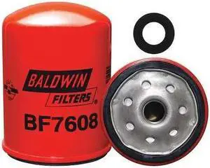 BALDWIN FILTERS BF7608 Fuel Filter,4-3/32 x 3-1/32 x 4-3/32 In