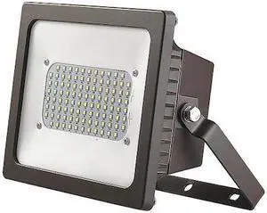 ACCLAIM LIGHTING 1423BZ Flood Light,Black,LED,Adjust 120-277V