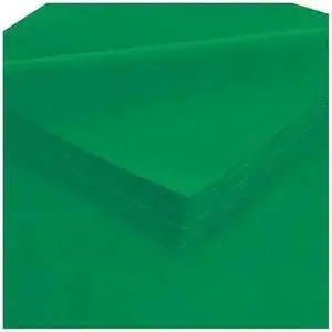 PARTNERS BRAND T2030DD Tissue Paper, Gift Grade, 20" x 30", Kelly Green, PK480