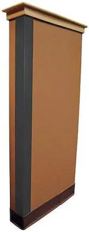 ZORO SELECT 5KZP0 Corner Guard, Gray, 1x48in, adhesive